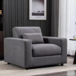 Fauteuil de Salon Moderne Gris